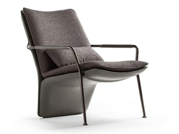 ARABESQUE - Armchair with armrests by Poltrona Frau - view 2